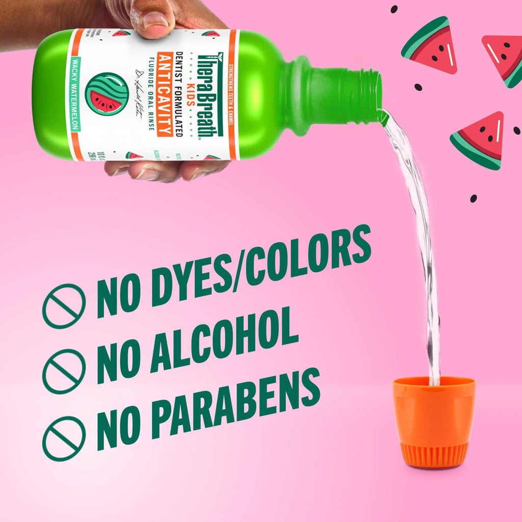 TheraBreath Kids Mouthwash - Wacky Watermelon