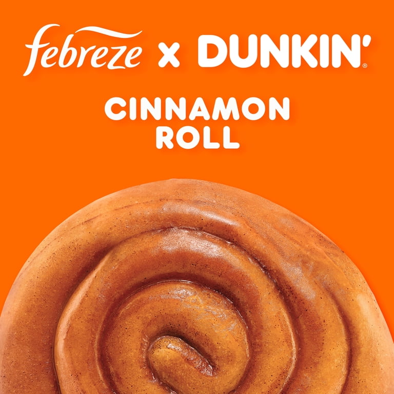 Febreze X Dunkin Bathroom Air Freshener - Cinnamon roll