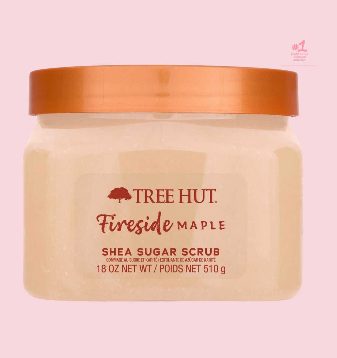 Tree Hut Shea Sugar Scrub - Fireside Maple