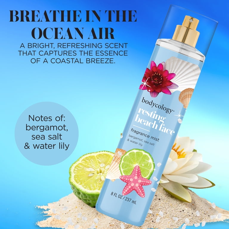 Bodycology Body Mist - Limited Edition Resting Beach Face