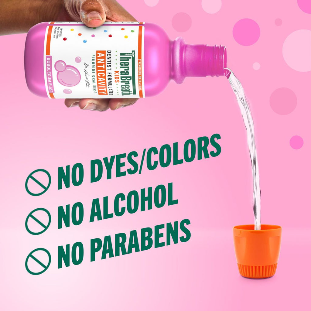 TheraBreath Kids Mouthwash - Bubble Gum