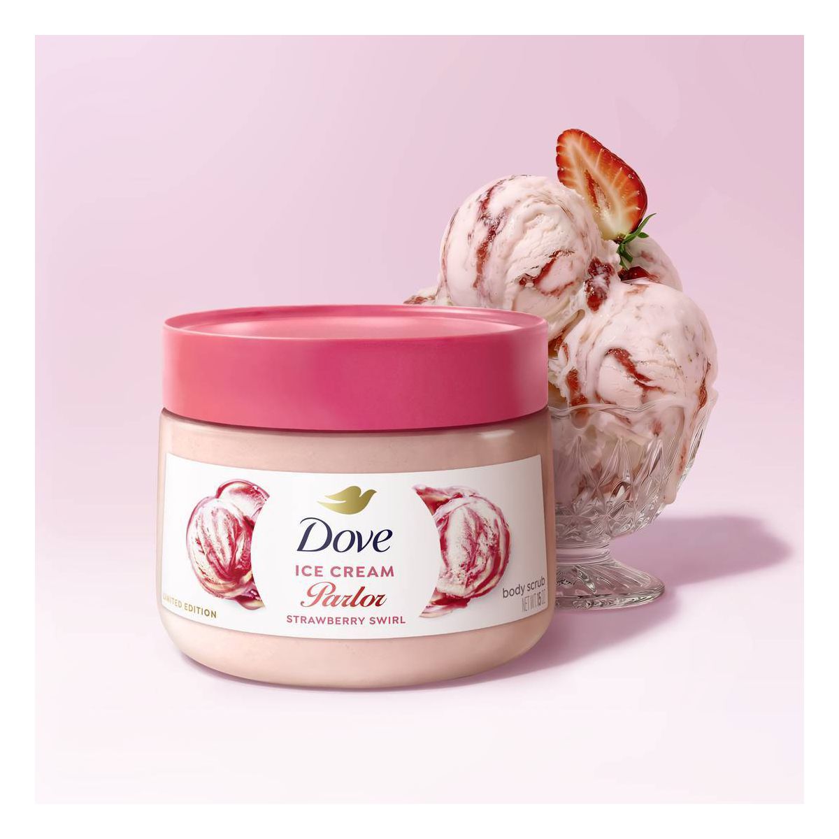 Dove Ice Cream Parlour Limited Edition - Strawberry Swirl