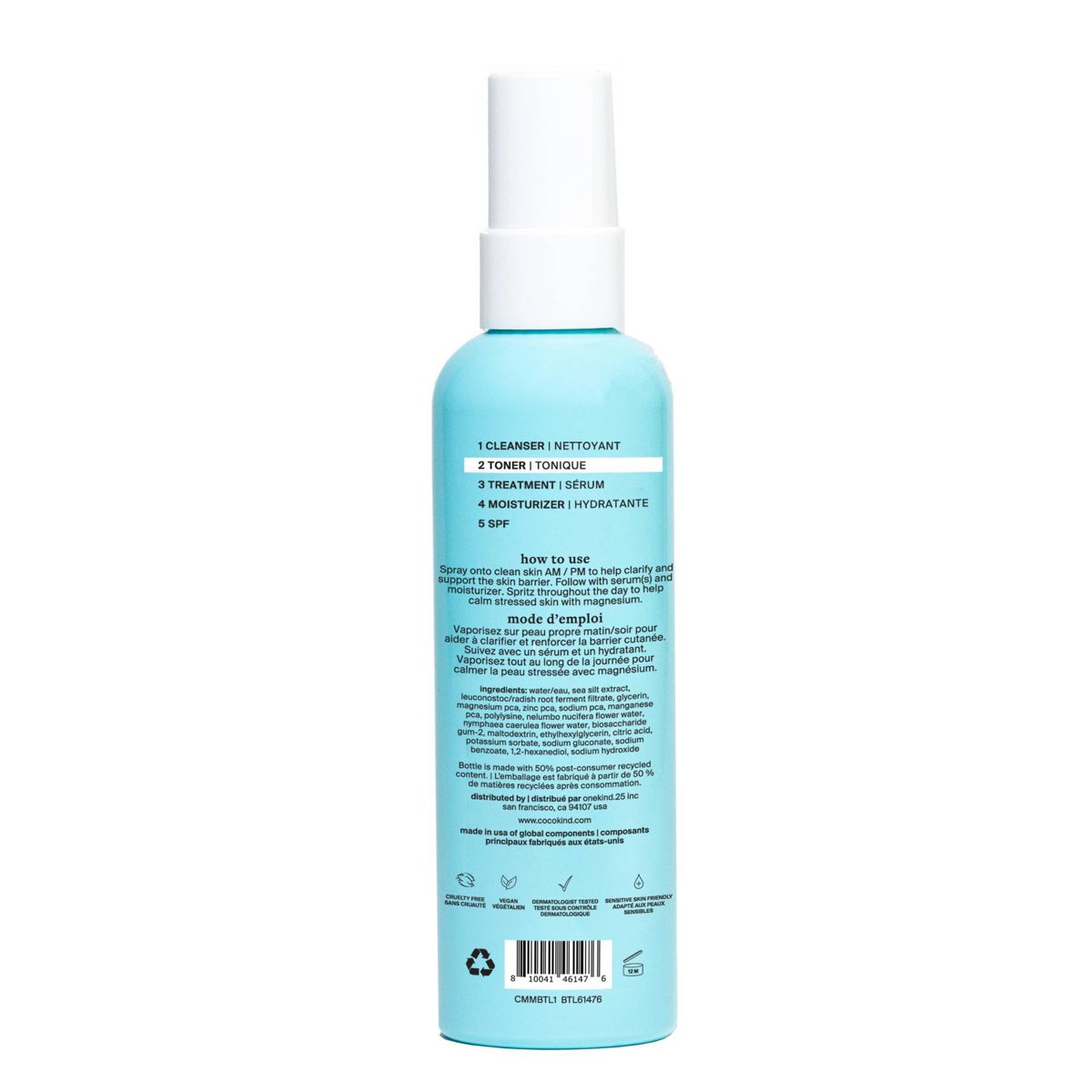 CocoKind Magnesium Face Moisturising Mist