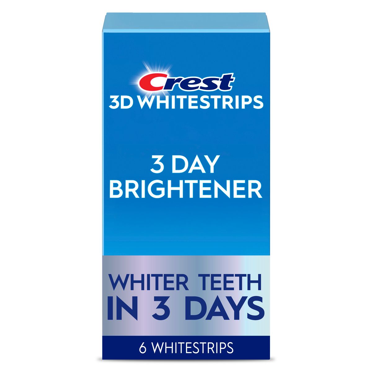 Crest 3DWhitening Strips - 3 Treatments