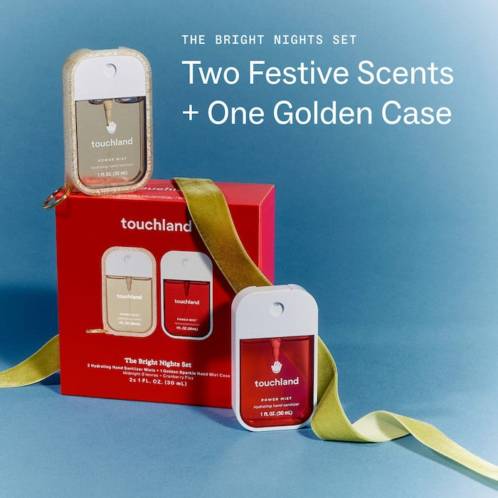 Touchland Gift set - Bright Nights 2Pack + Case