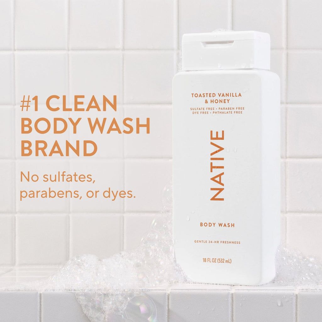 Native Body Wash - Toasted Vanilla & Honey