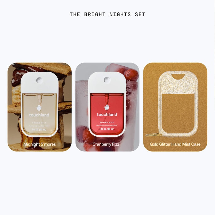 Touchland Gift set - Bright Nights 2Pack + Case