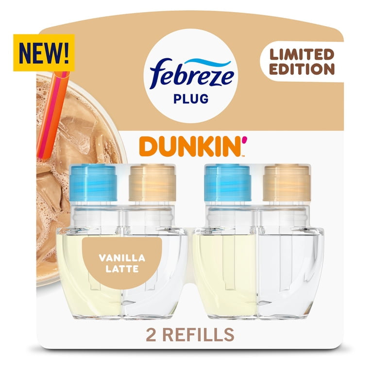 Febreze X Dunkin Plug In Air Freshener - Vanilla Latte