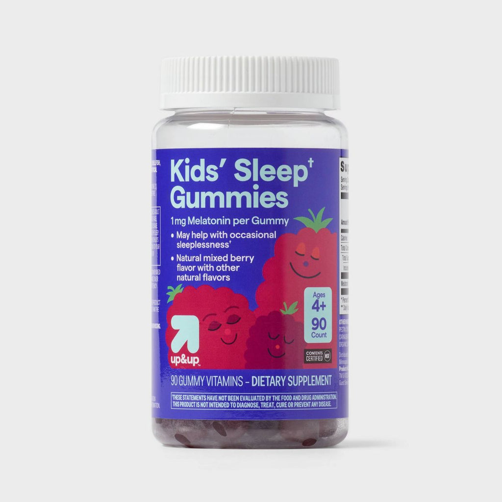 Kids' Melatonin Sleep Aid Gummies - 90ct - up&up