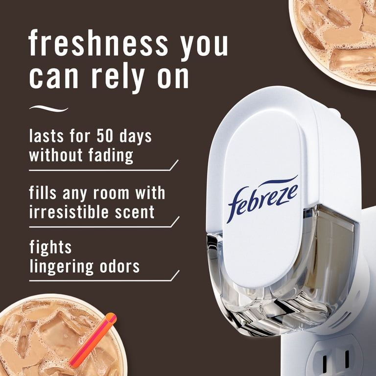 Febreze X Dunkin Plug In Air Freshener - Vanilla Latte