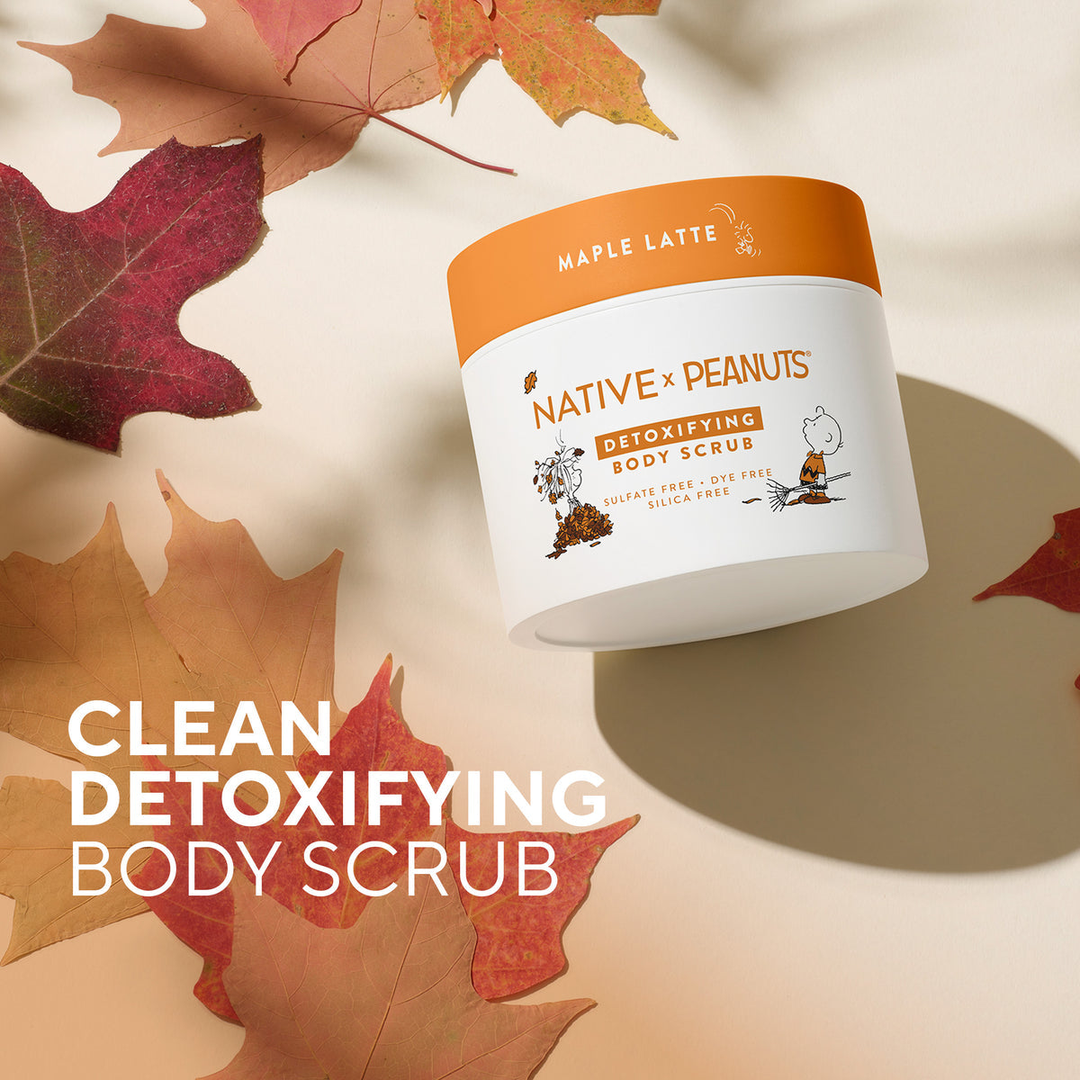 Native X Peanuts Limited Edition Body Scrub - Maple Latte