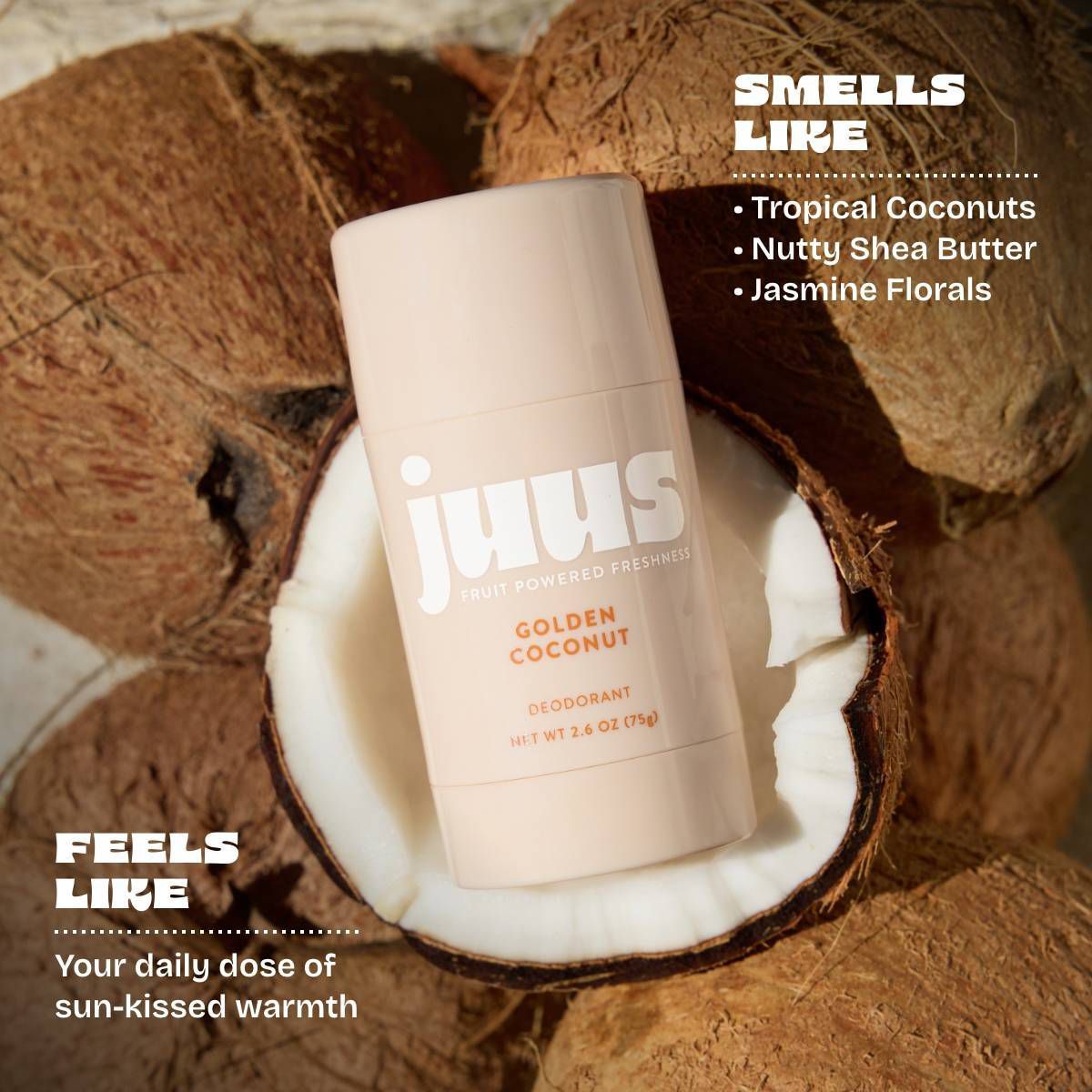 Juus Deodorant Stick - Golden Coconut