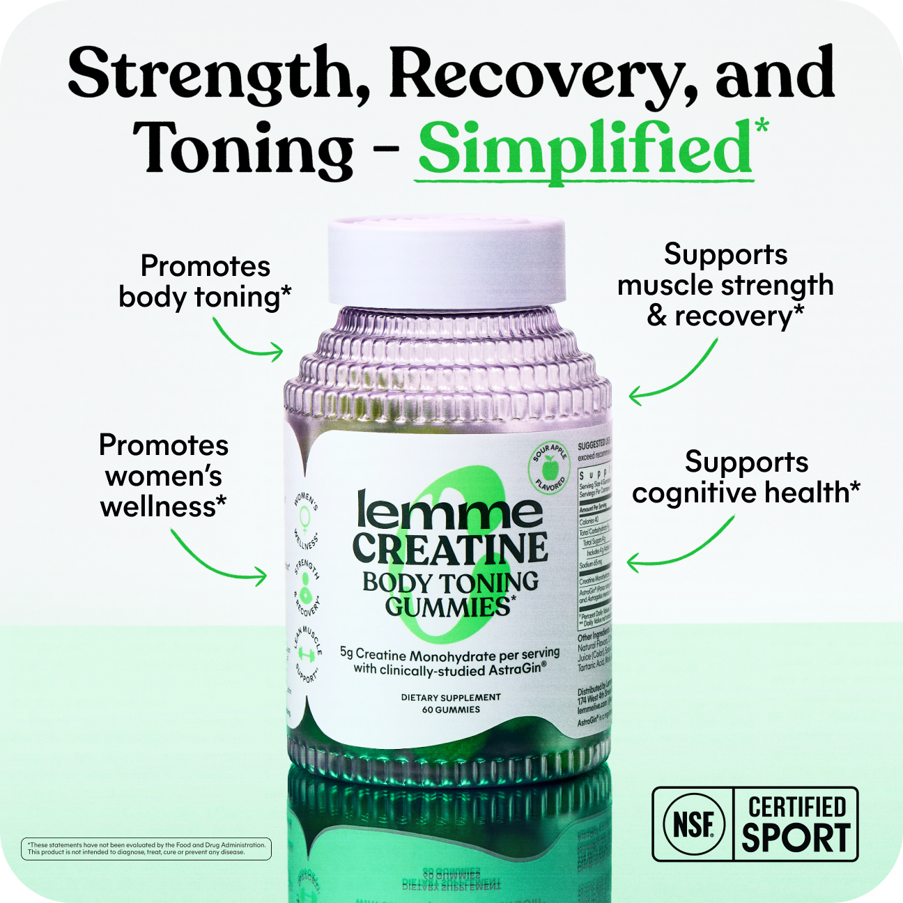 ✨NEW ✨Lemme Creatine - Sour Apple