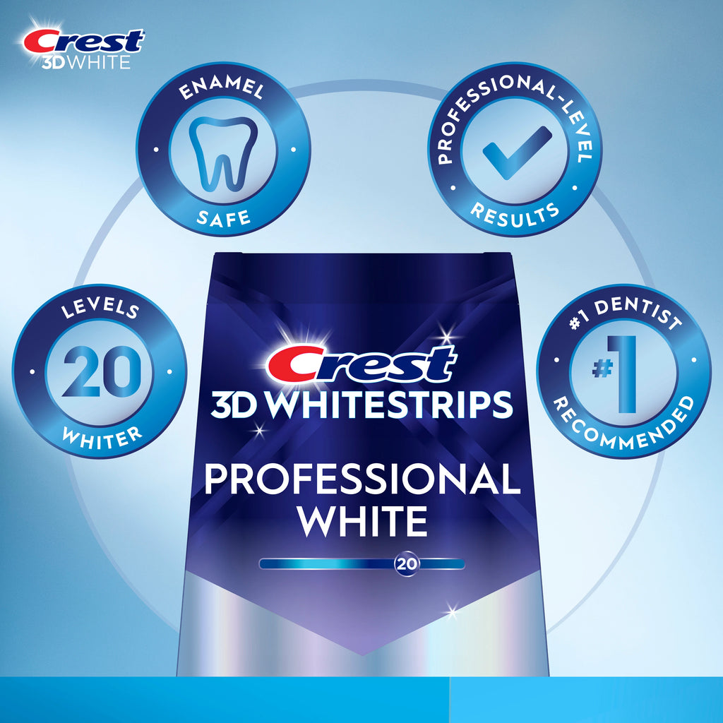 Crest 3D Professional Whitening Strips
