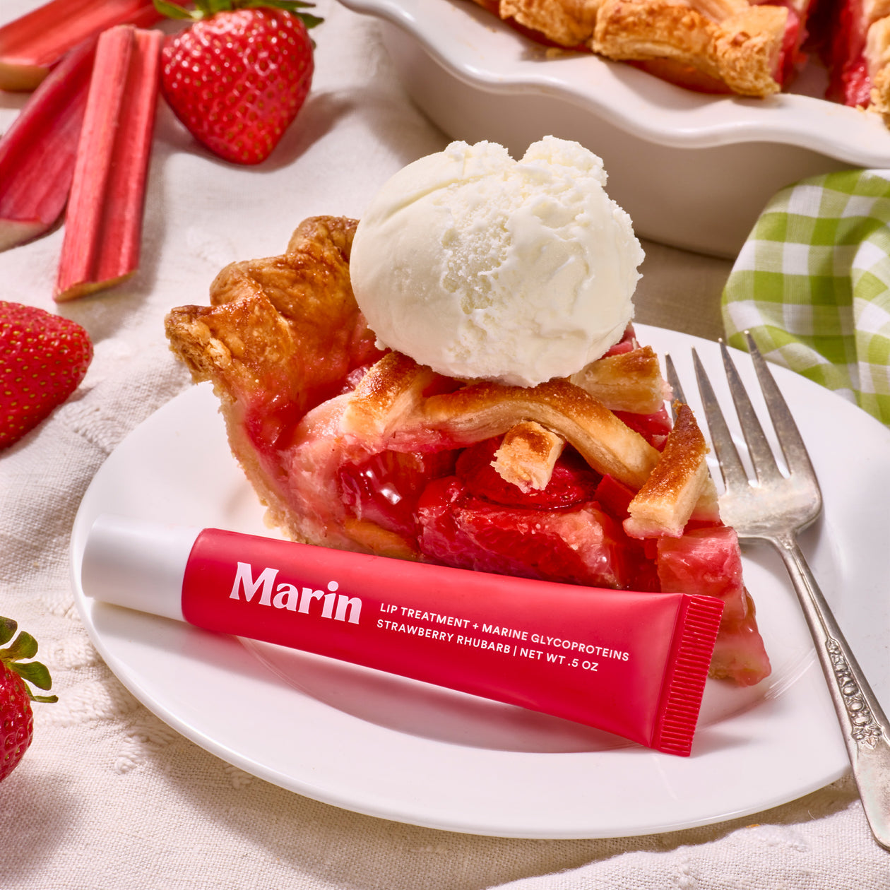 Marin Lip Treatment - Strawberry Rhubarb