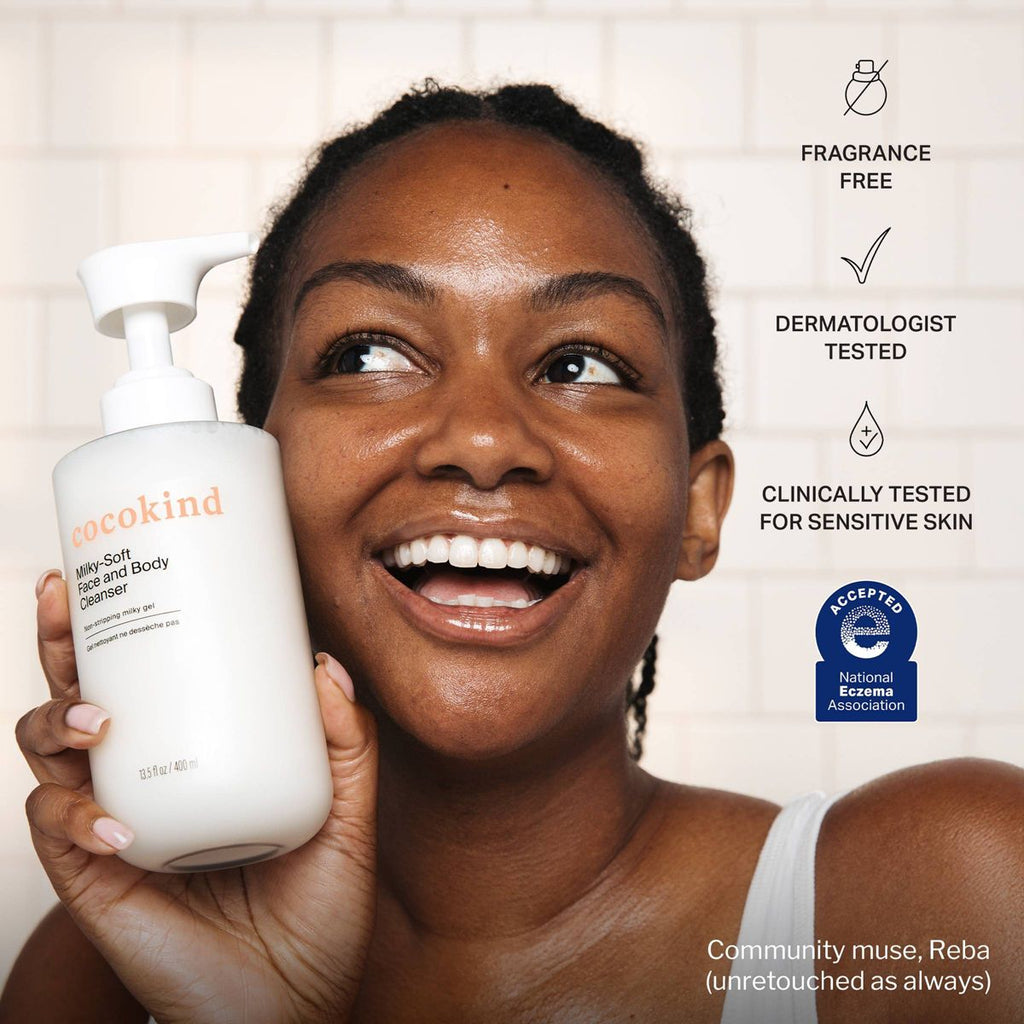 CocoKind Ceramide Milk Face & Body Cleanser