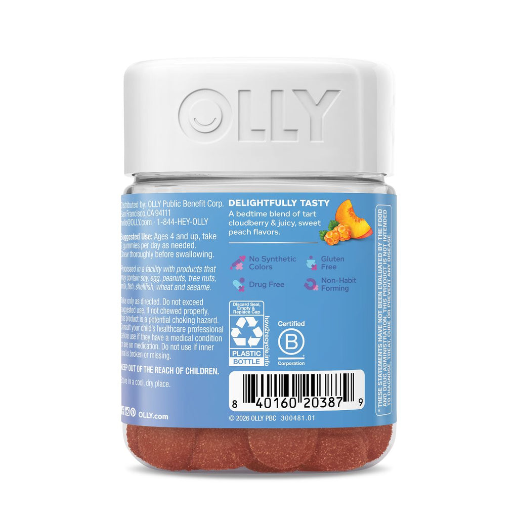 OLLY Kids' Sleep Melatonin Free Multivitamin Gummies - 50ct