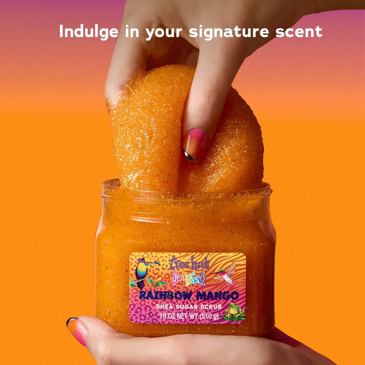 Tree Hut X Lisa Frank Body Scrub - Rainbow Mango