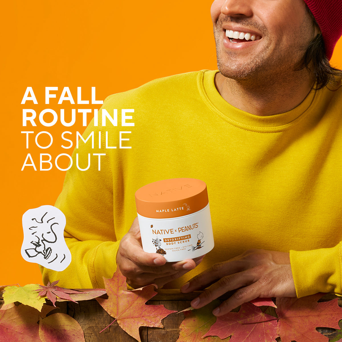 Native X Peanuts Limited Edition Body Scrub - Maple Latte