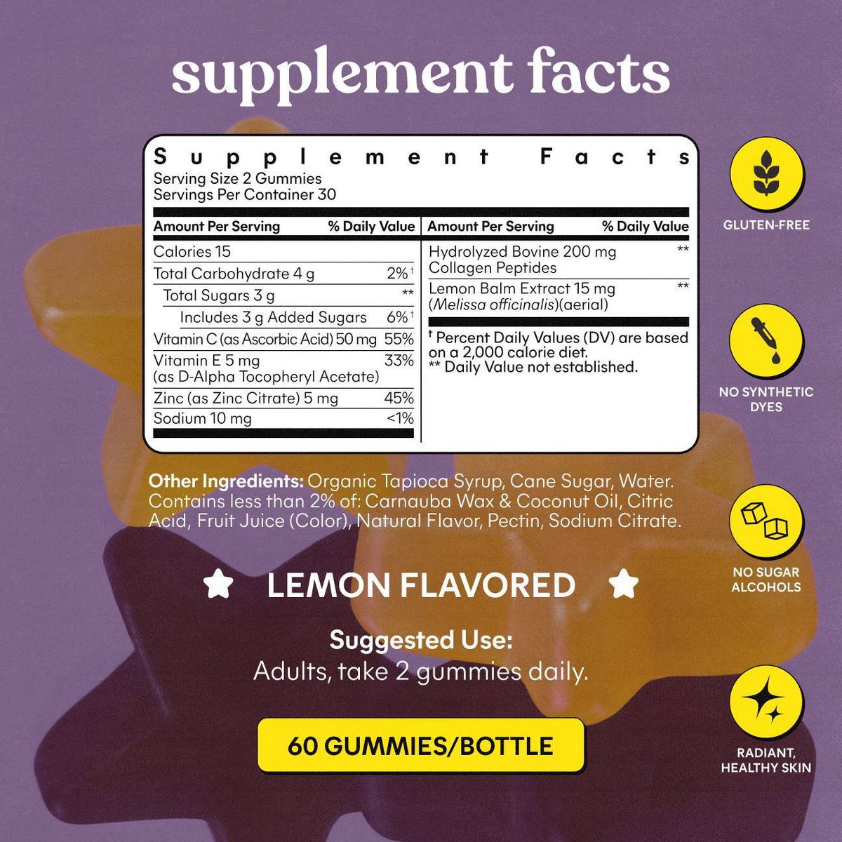 Lemme X Starface Healthy Skin Gummies