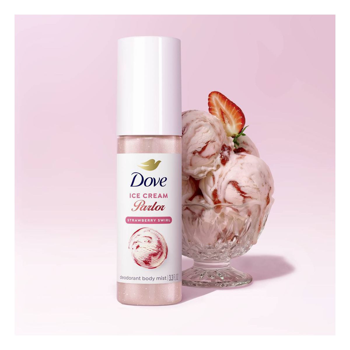 Dove Ice Cream Parlour Limited Edition - Strawberry Swirl