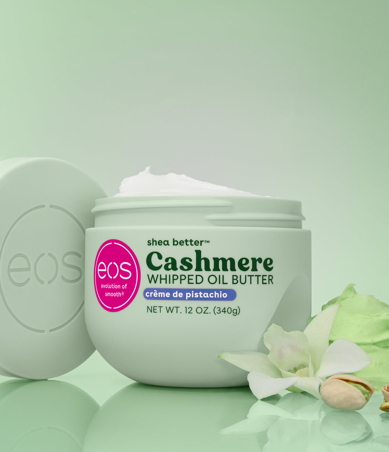 Eos Whipped Oil Body Butter - Crème De Pistachio