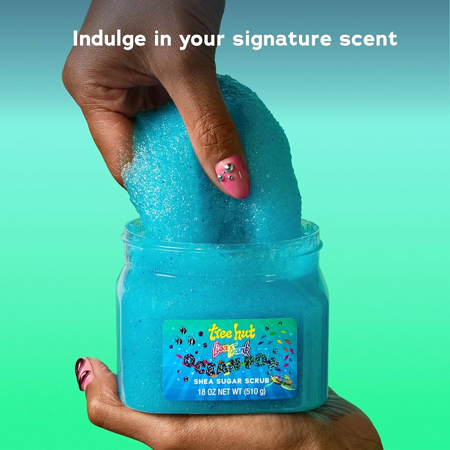 Tree-Hut X Lisa Frank Body Scrub - Ocean Pop