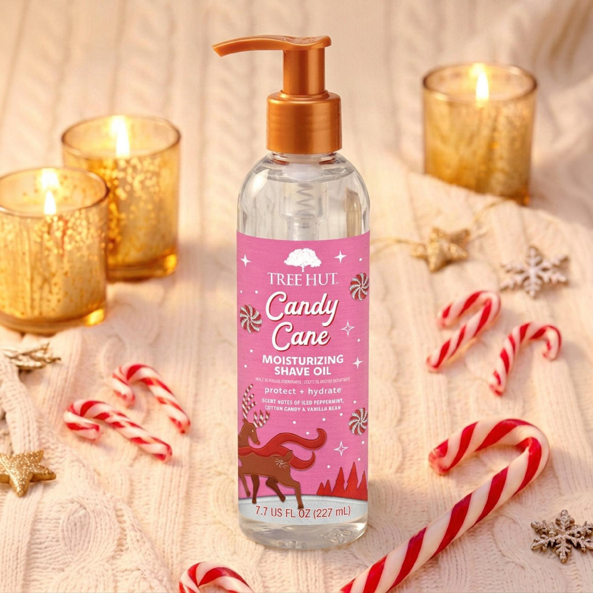 Tree Hut Moisturising Shave Oil - Candy Cane