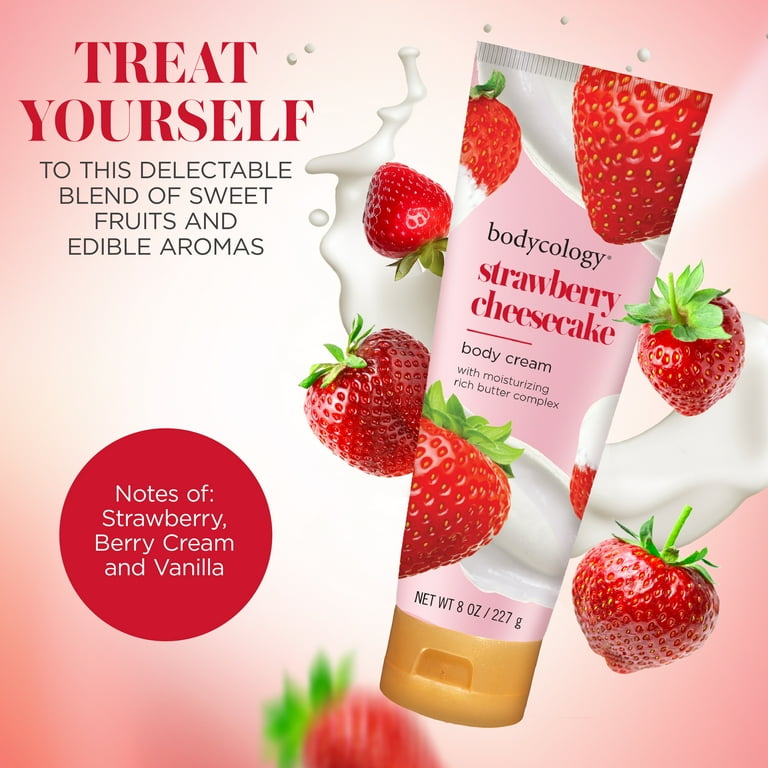 Bodycology Body Cream - Strawberry Cheesecake