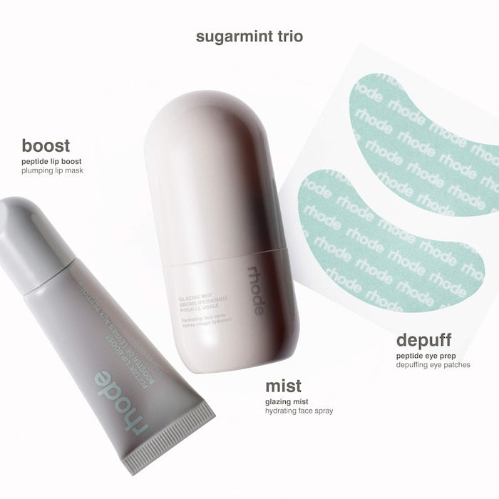 RHODE 
Sugarmint Trio Limited Edition Skincare Set