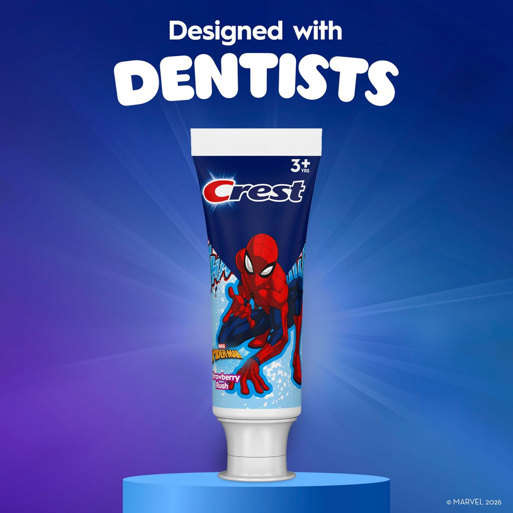 Crest Kids Toothpaste Spider Man - Strawberry Rush