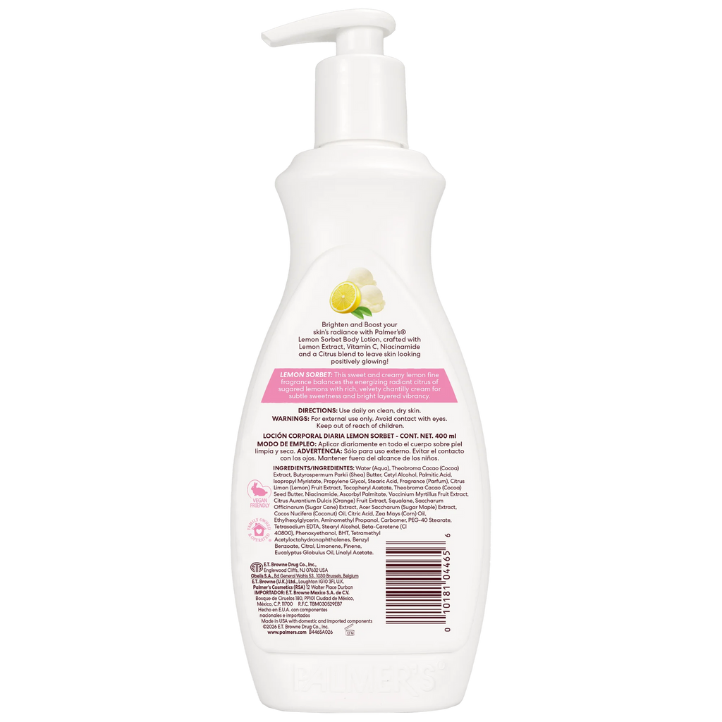 Palmer’s Body Lotion - Lemon Sorbet