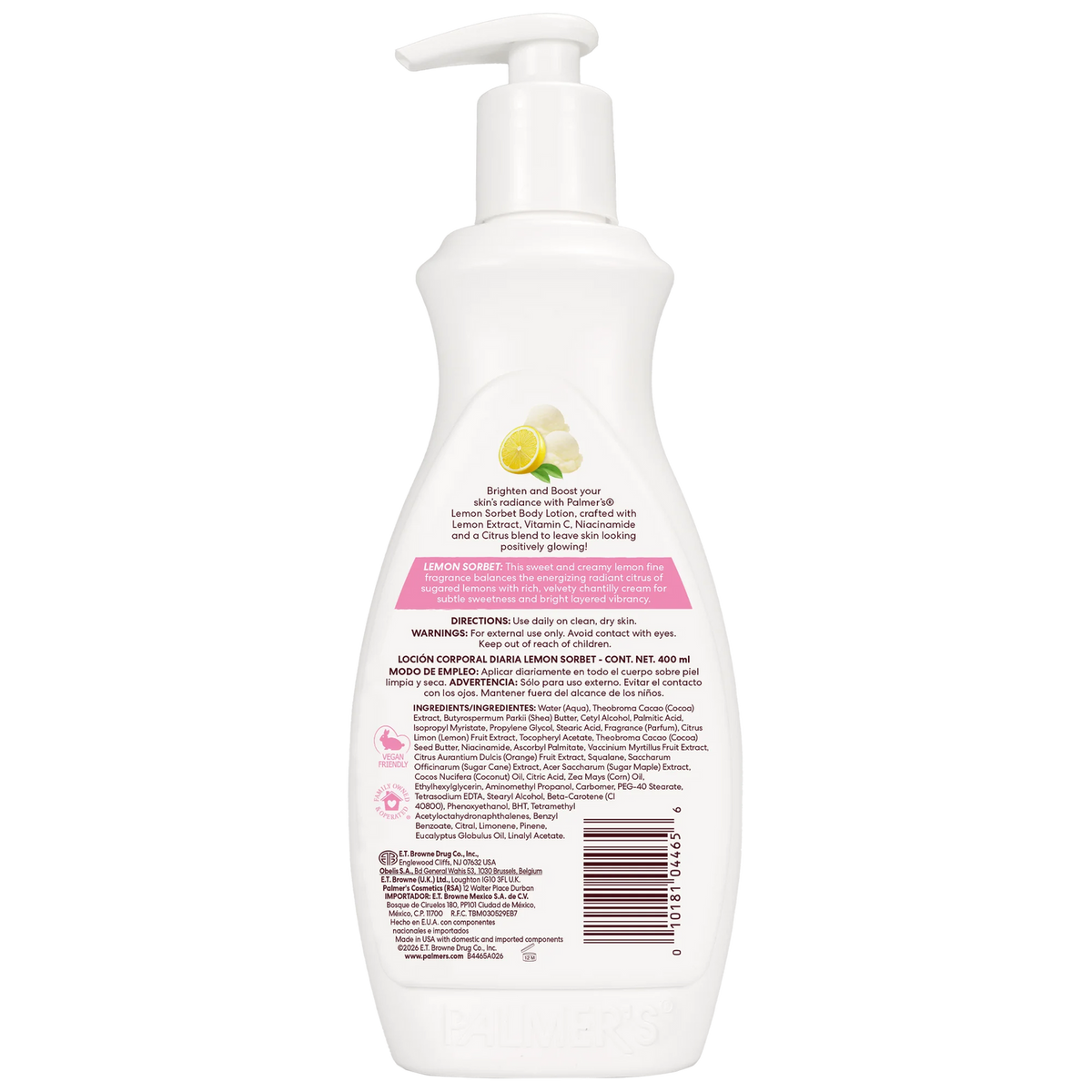 Palmer’s Body Lotion - Lemon Sorbet