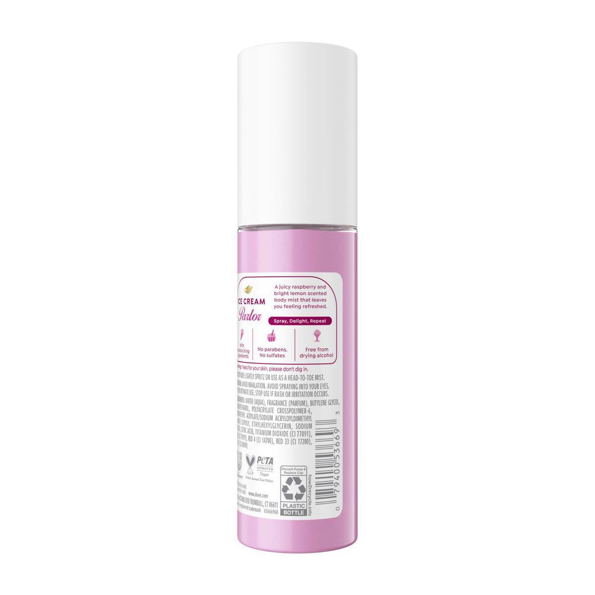 Dove Ice Cream Parlour Limited Edition - Raspberry Sorbet