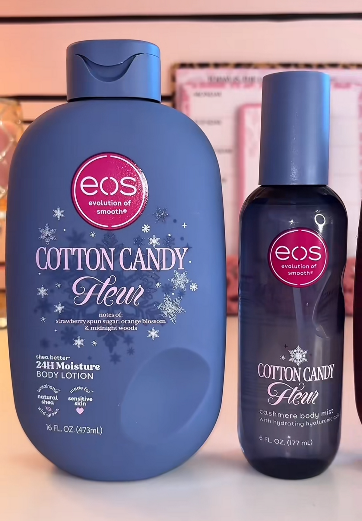 PRE- ORDER  Eos Body Mist - Cotton Candy Fleur