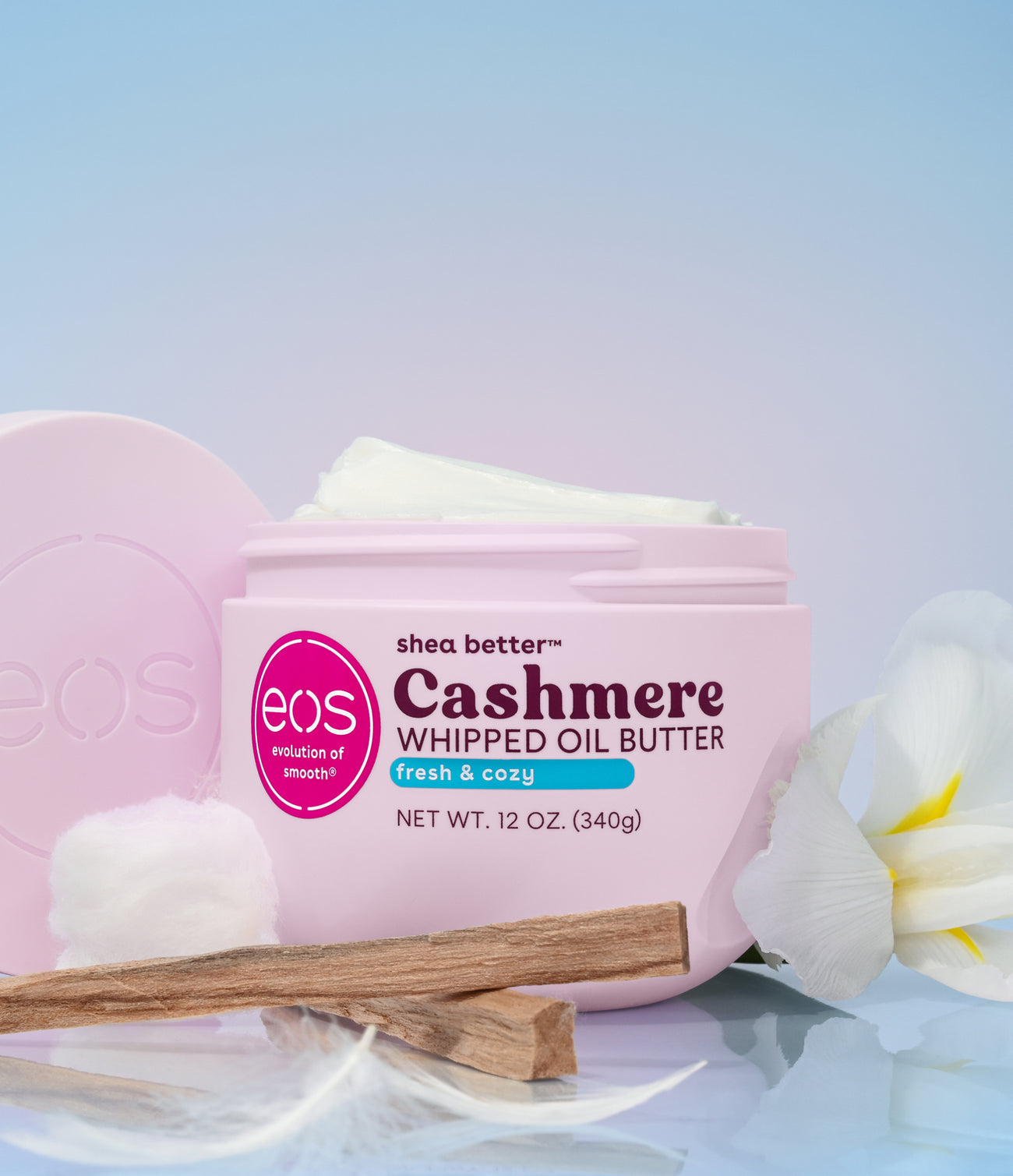 Eos Whipped Oil Body Butter - Fresh & Cozy
