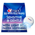 Crest 3DWhitening Strips + LED Light - 14 Treatments