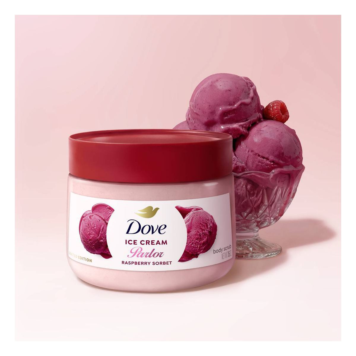 Dove Ice Cream Parlour Limited Edition - Raspberry Sorbet