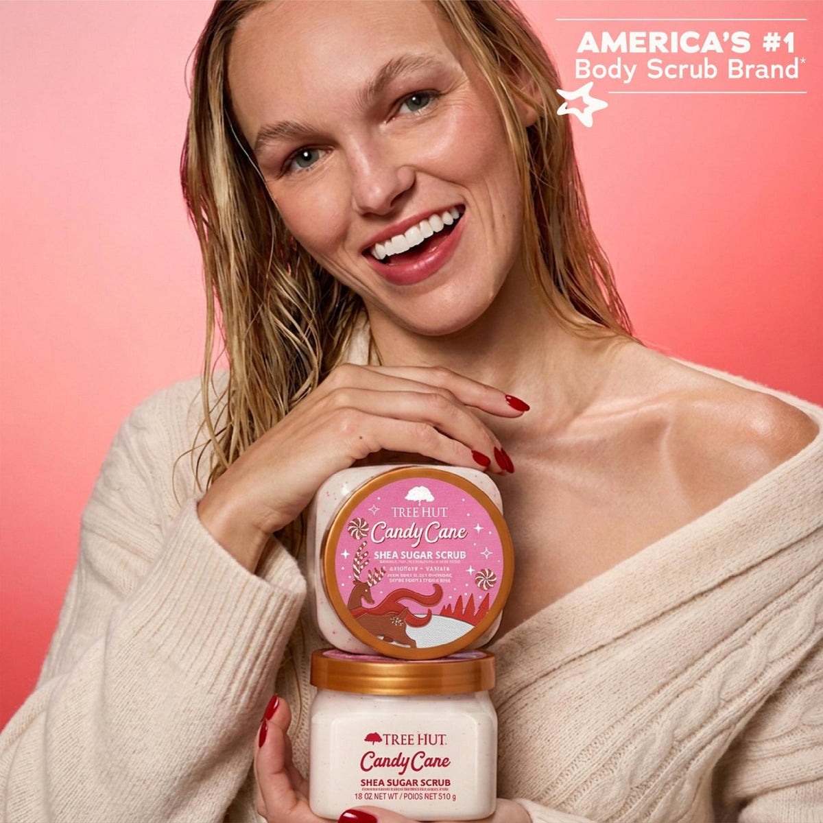 Tree Hut Shea Scrub - Candy Cane