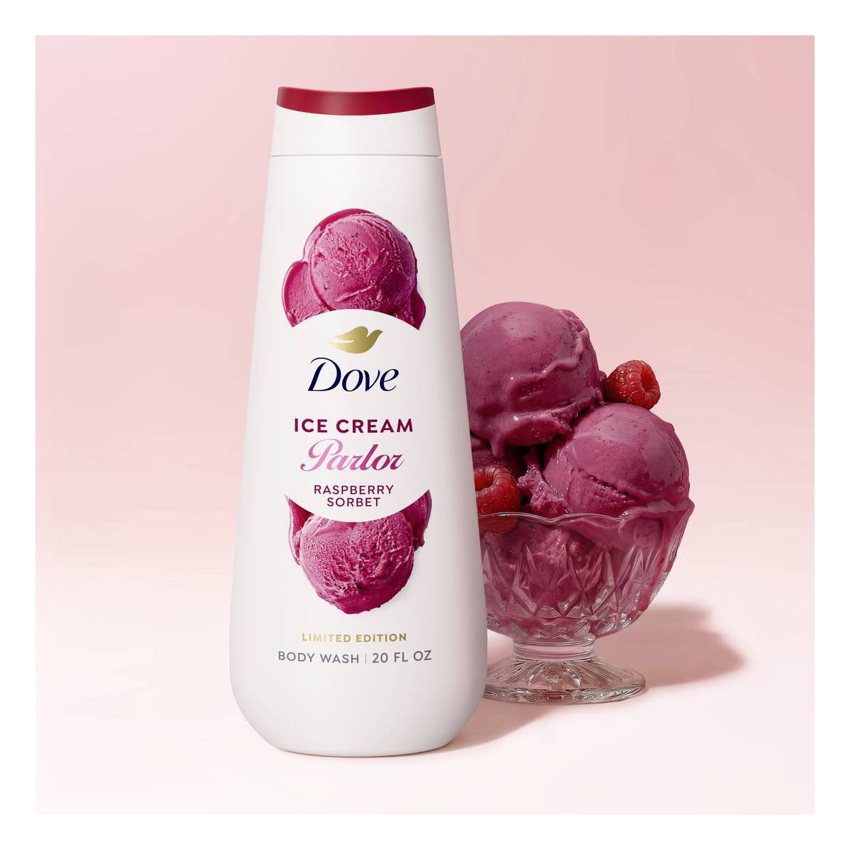 Dove Ice Cream Parlour Limited Edition - Raspberry Sorbet