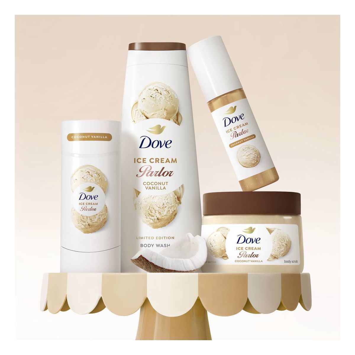 Dove Ice Cream Parlour Limited Edition - Coco Vanilla