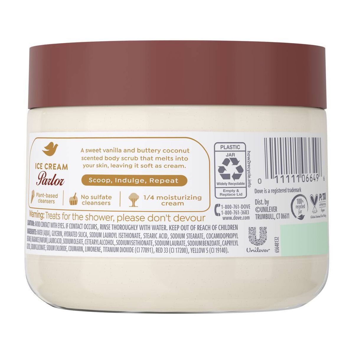 Dove Ice Cream Parlour Limited Edition - Coco Vanilla
