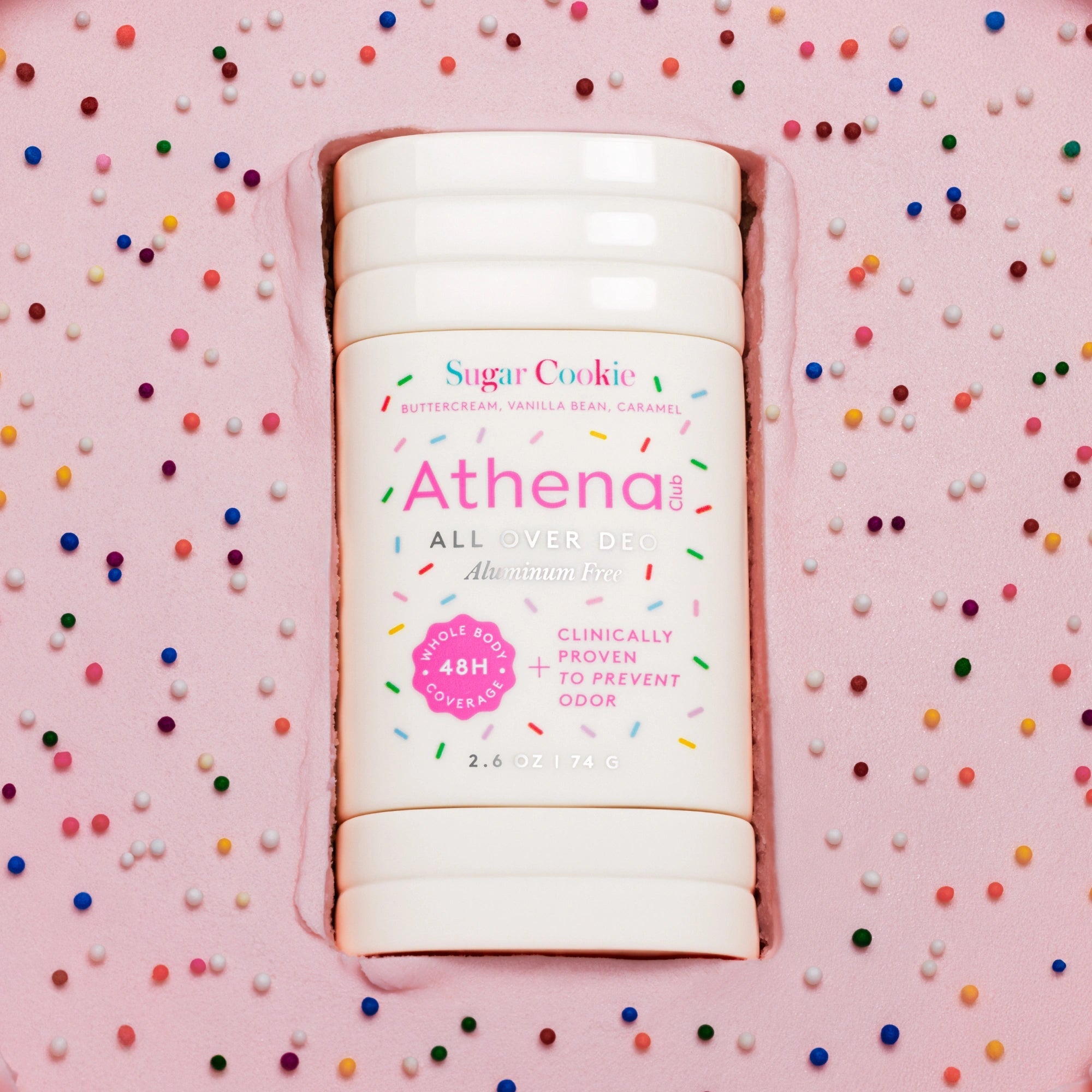 Athena Club Deodorant Stick - Sugar Cookie