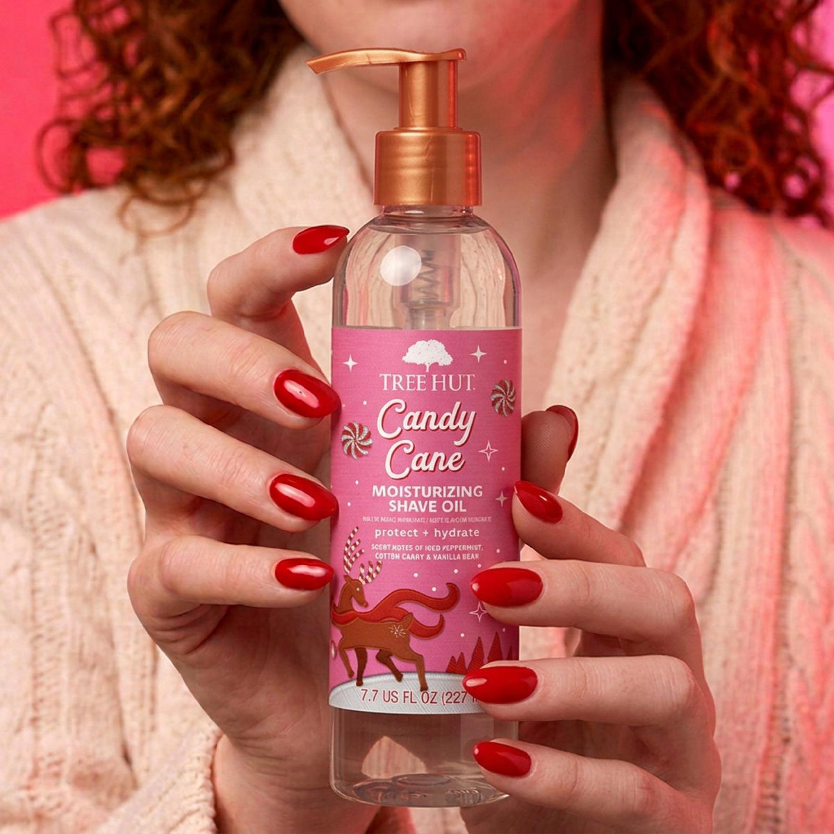 Tree Hut Moisturising Shave Oil - Candy Cane