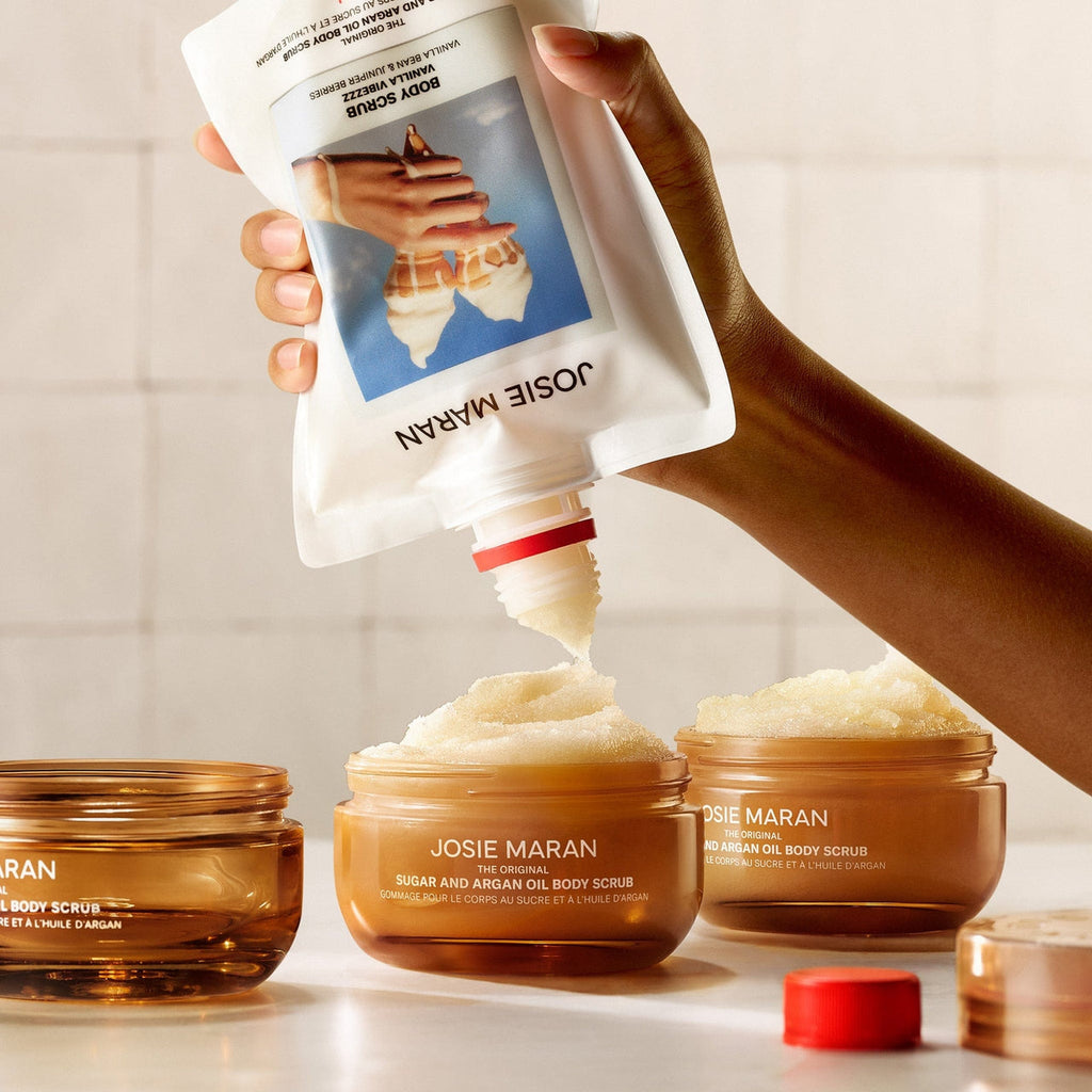 Josie Maran Sugar & Argan Oil Body Scrub - Vanilla Vibezzz 6fl oz