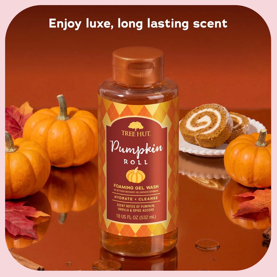 Tree Hut Body Wash - Pumpkin Roll