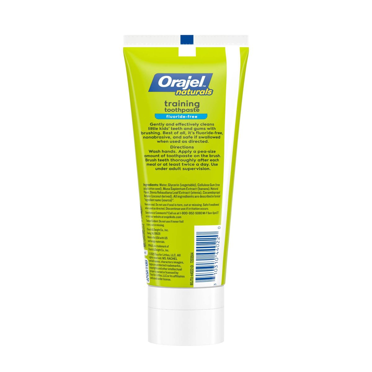 Orajel Naturals Kids Toothpaste Ms.Rachel - Watermelon