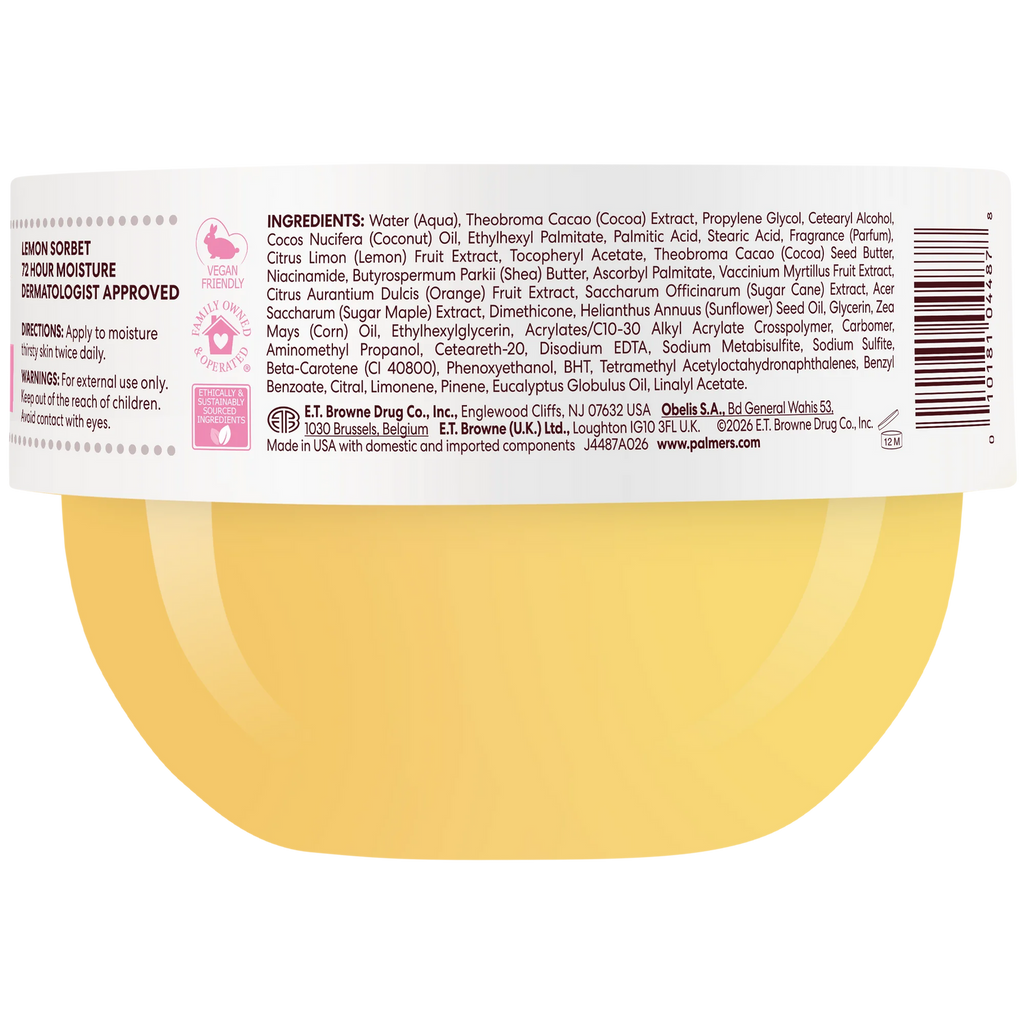 Palmer’s Body Cream - Lemon Sobert