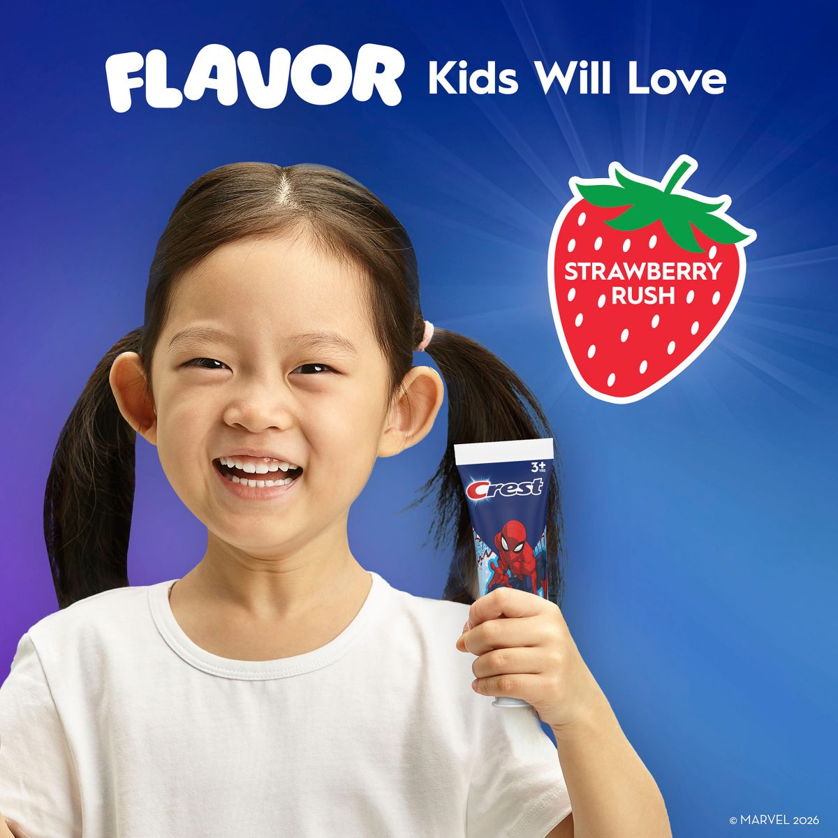Crest Kids Toothpaste Spider Man - Strawberry Rush