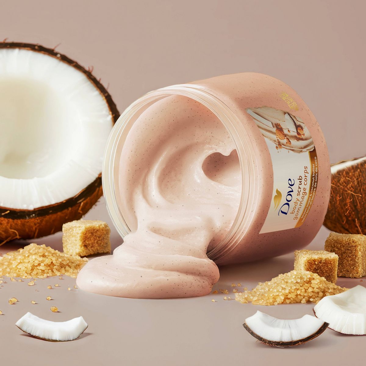 Dove Body Scrub - Brown Sugar & Coconut Butter